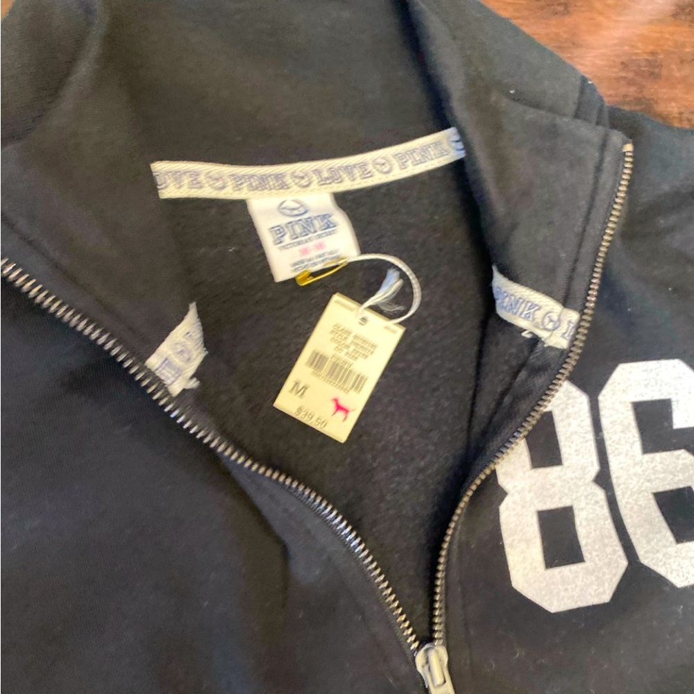 VS PINK 1/3 Zip Sweater Set